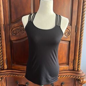 Fabletics black athletic tank top- size XS